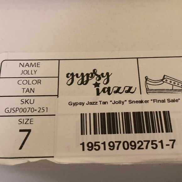 “Brand New “ Gypsy Jazz Sneakers - Picture 3 of 3
